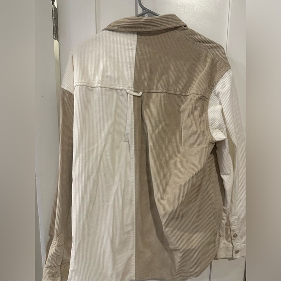 Colorblock shacket - Picture 2 of 4